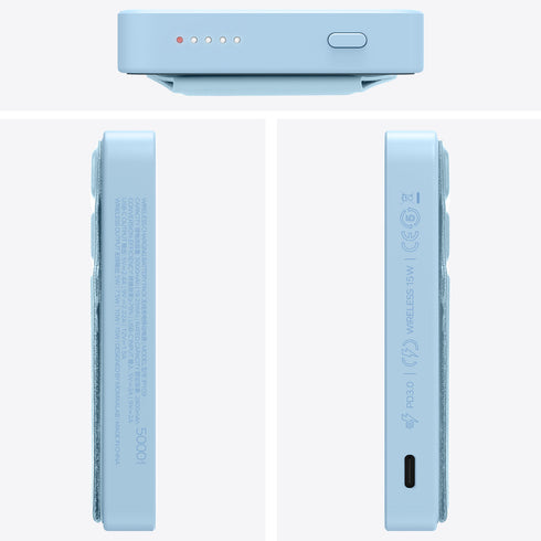 Momax Q.Mag Power9 (5000 mAh) Magnetic Wireless Power Bank / MagSafe Battery Pack