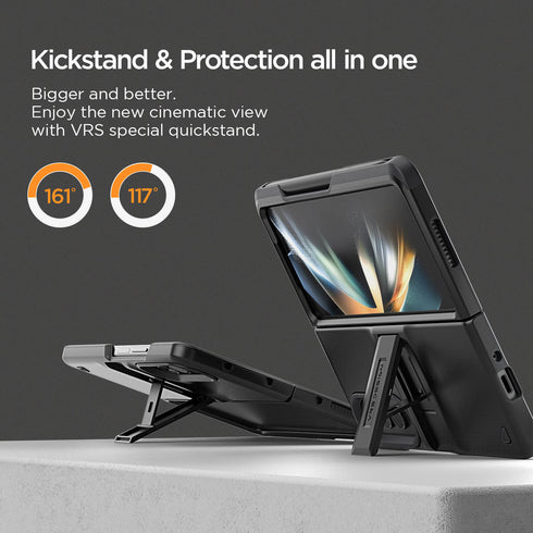 VRS Design Samsung Galaxy Z Fold 4 Case Quick Stand MODERN PRO