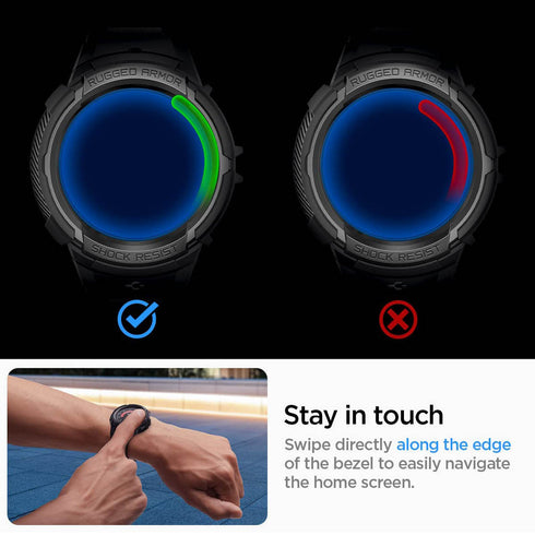 Spigen Samsung Galaxy Watch 5 PRO (45mm) Band with Case Rugged Armor PRO