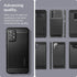 Spigen Samsung Galaxy A72 case cover Rugged Armor - Matte Black