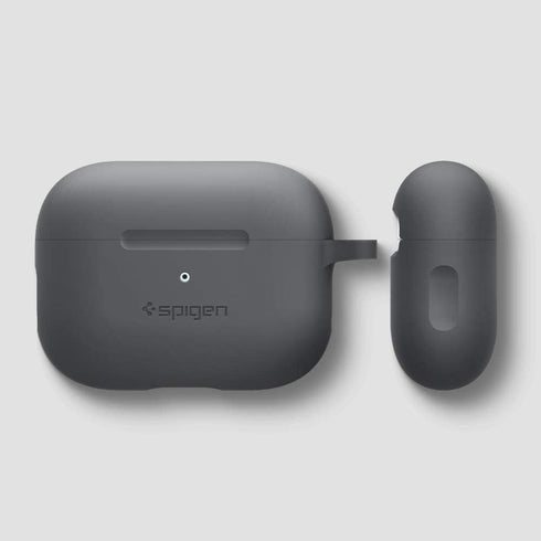 Spigen Airpods PRO case cover Silicone Fit - Charcoal (BOX DAMAGED)