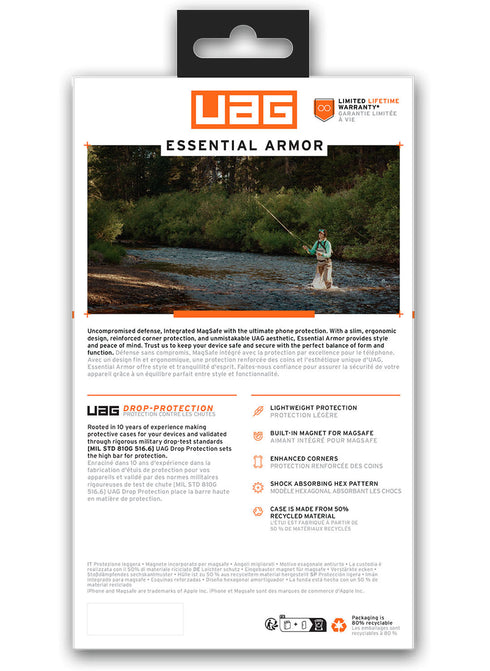 UAG iPhone 15 PRO Case Essential Armor (MagSafe)