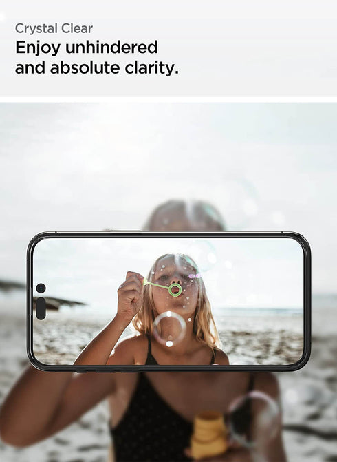 Spigen iPhone 14 PRO Tempered Glass Screen Protector GLAStR Align Master