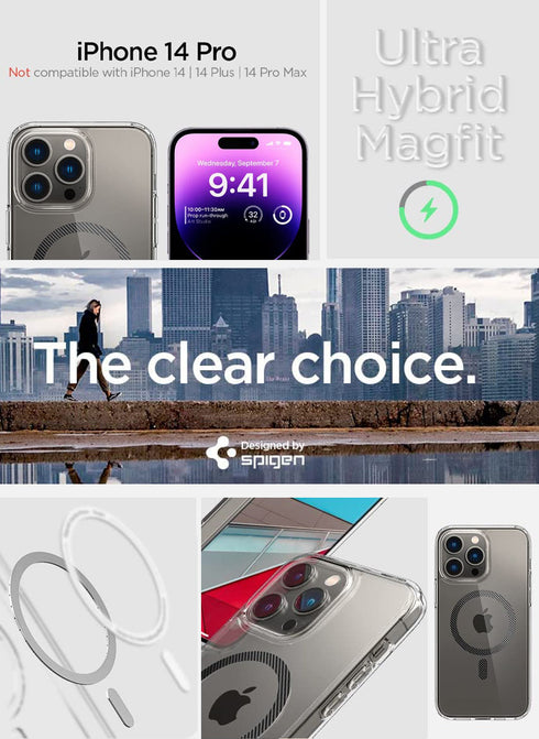 Spigen iPhone 14 PRO Case Ultra Hybrid (MagFit)