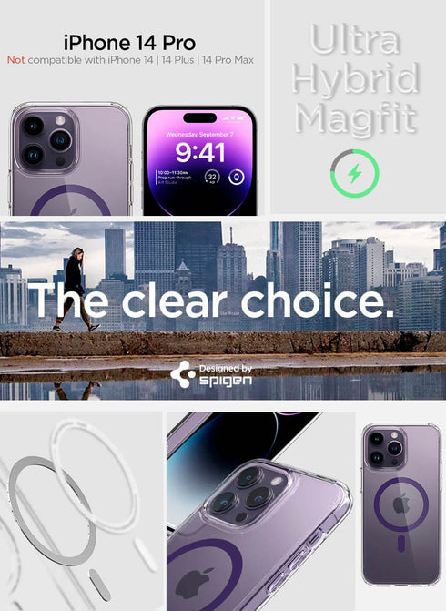 Spigen iPhone 14 PRO Case Ultra Hybrid (MagFit)