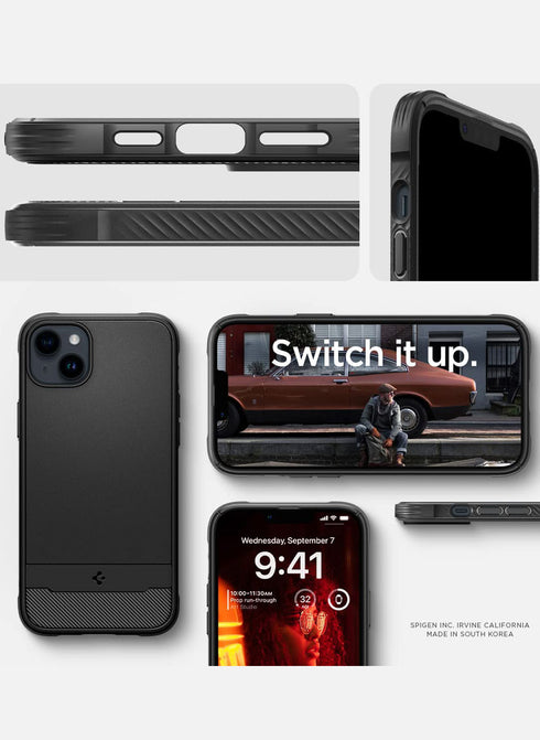 Spigen iPhone 14 PLUS Case Rugged Armor (MagFit)