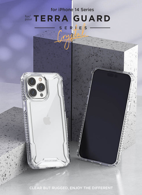 VRS Design iPhone 14 Pro MAX Case Terra Guard Crystal