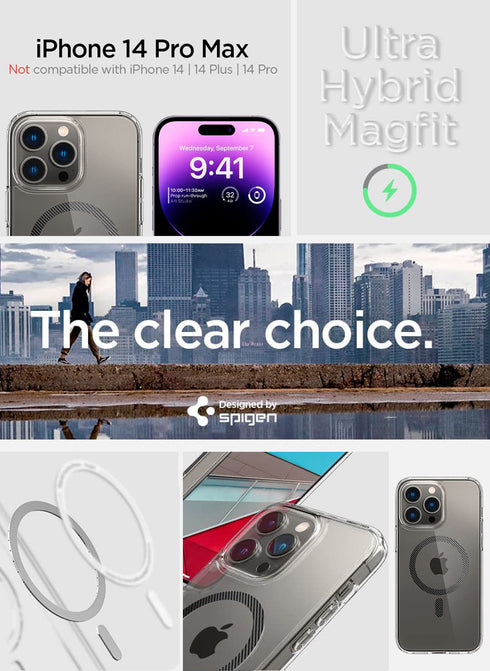Spigen iPhone 14 Pro MAX Case Ultra Hybrid (MagFit)
