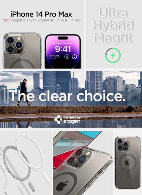 Spigen iPhone 14 Pro MAX Case Ultra Hybrid (MagFit)
