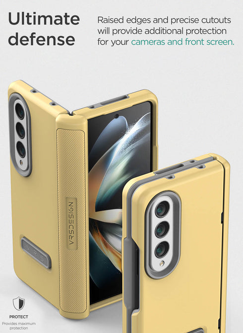 VRS Design Samsung Galaxy Z Fold 4 Case Terra Guard Modern