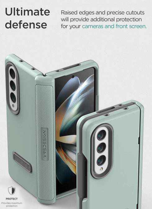 VRS Design Samsung Galaxy Z Fold 4 Case Terra Guard Modern