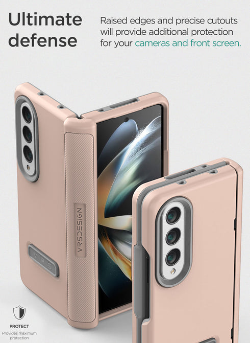 VRS Design Samsung Galaxy Z Fold 4 Case Terra Guard Modern