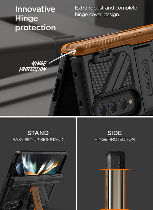 VRS Design Samsung Galaxy Z Fold 4 Case Terra Guard ULTIMATE