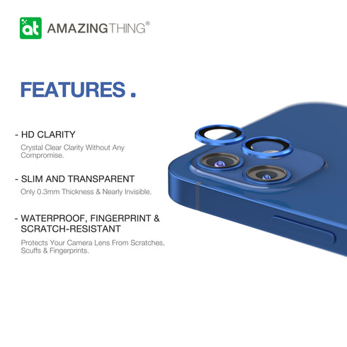 Amazing Thing iPhone 12 Mini and iPhone 12 Camera Lens Protector SUPREME AR Lens Defender