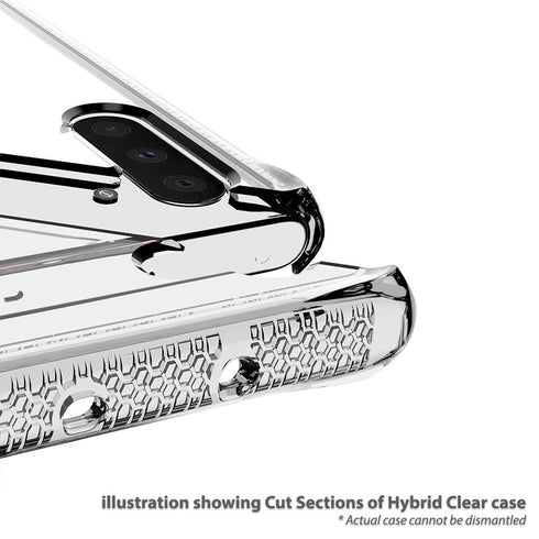 ITskins Samsung Galaxy Note 10 Case Hybrid Clear