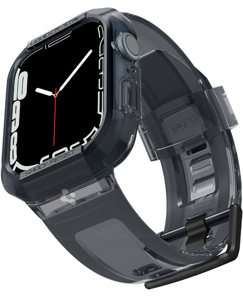 Spigen Apple Watch Band with Case Series (45/44mm) Liquid Crystal PRO