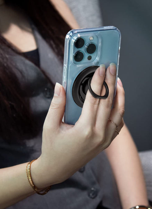 Spigen O-Mag Ring (MagFit) Magnetic Phone Holder with Kickstand