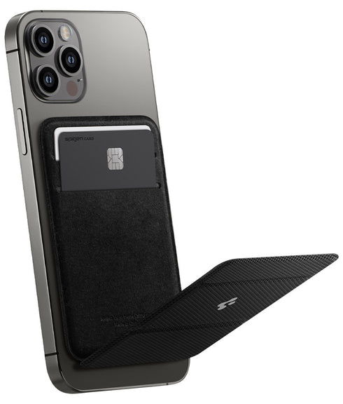Spigen Magnetic Wallet 2 Cards Holder Smart Fold (MagFit)
