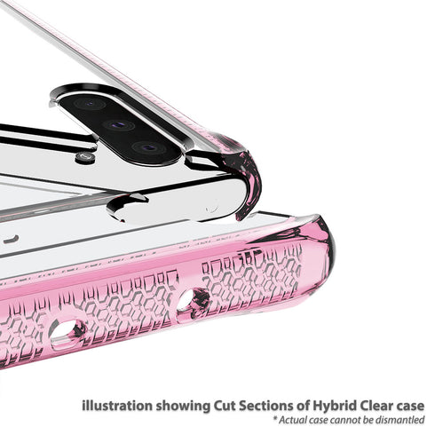 ITskins Samsung Galaxy Note 10 Case Hybrid Clear