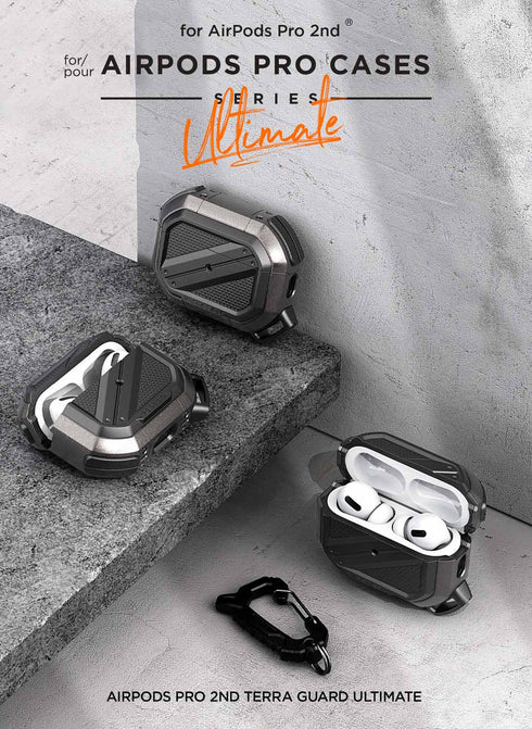 VRS Design AirPods PRO 2 Case Terra Guard ULTIMATE