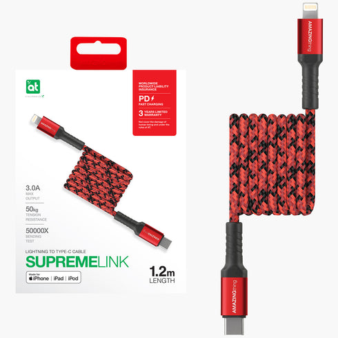 Amazing Thing Lightning Cable to USB-C (1.2m)