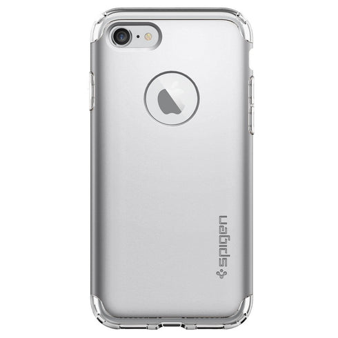 Spigen iPhone 7 and iPhone 8 case cover Hybrid Armor - Satin Silver