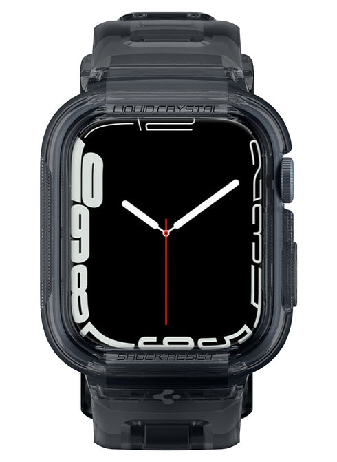 Spigen Apple Watch Band with Case Series (45/44mm) Liquid Crystal PRO