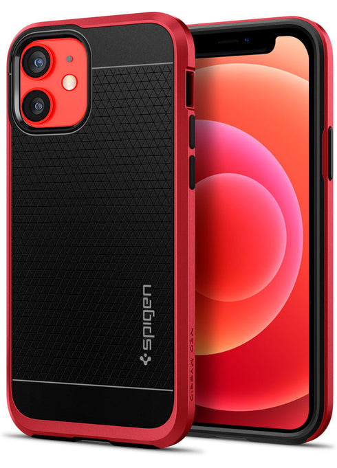 Spigen iPhone 12 and iPhone 12 PRO case cover Neo Hybrid - Red