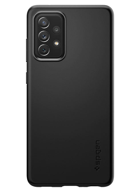 Spigen Samsung Galaxy A72 case cover Thin Fit - Black