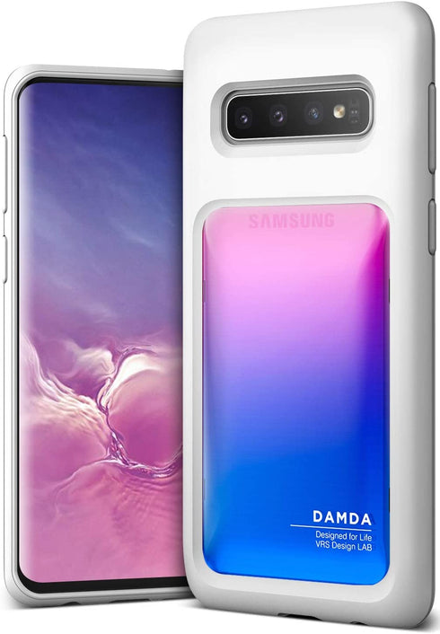 VRS Design Samsung Galaxy S10 case cover Damda High Pro Shield - Pink Blue