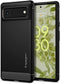 Spigen Google Pixel 6 case cover Rugged Armor - Matte Black-(BOX DAMAGE)