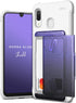VRS Design Samsung Galaxy A30 case cover Damda Glide Shield - White Purple Black
