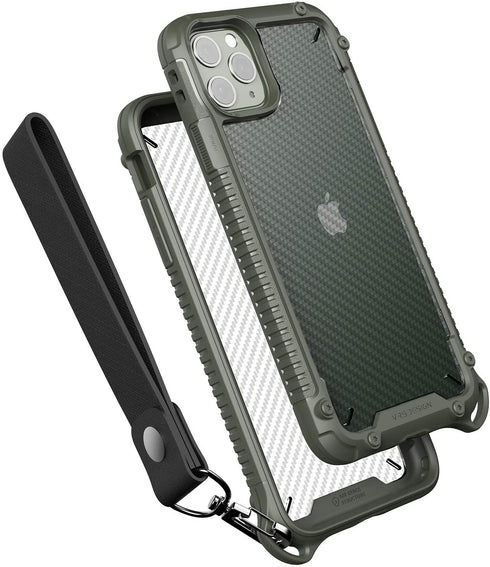 VRS Design iPhone 11 PRO case cover Crystal Mixx Pro - Green Carbon