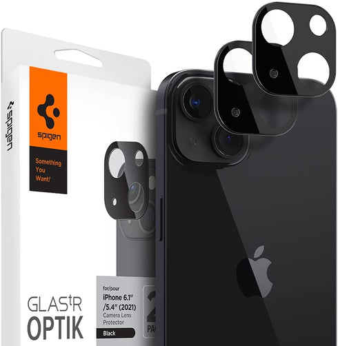 Spigen iPhone 13 and iPhone 13 Mini Camera Lens Screen Protector GLAStR Optik