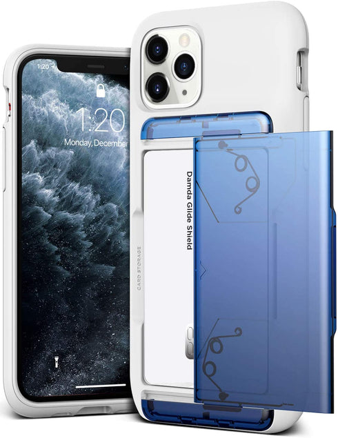 VRS Design iPhone 11 PRO case cover Damda Glide Shield - Blue Black