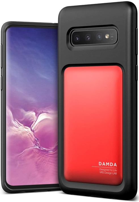 VRS Design Samsung Galaxy S10 case cover Damda High Pro Shield - Deep Red