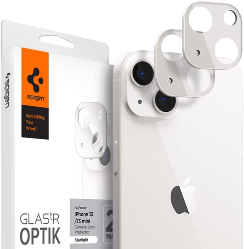 Spigen iPhone 13 and iPhone 13 Mini Camera Lens Screen Protector GLAStR Optik