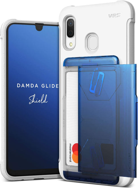 VRS Design Samsung Galaxy A30 case cover Damda Glide Shield - White Blue Black