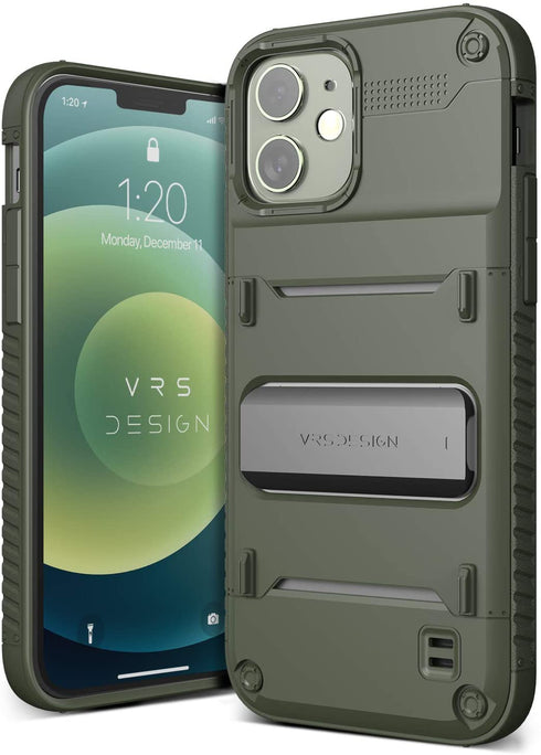 VRS Design iPhone 12 Pro and iPhone 12 Case Quick Stand