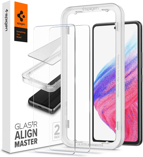 Spigen Samsung Galaxy A53 5G Tempered Glass Screen Protector GLAStR Align Master