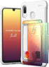 VRS Design Samsung Galaxy A30 case cover Damda Glide - White Orange Purple