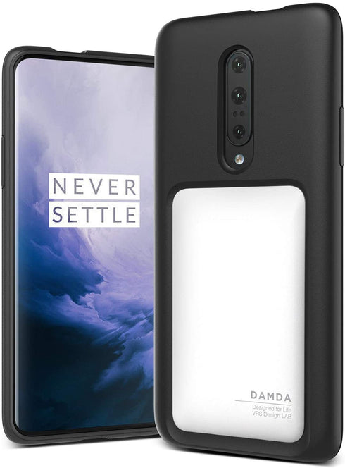VRS Design OnePlus 7 PRO case cover Damda High Pro Shield - Cream White