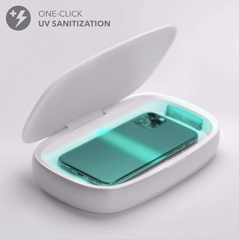 Momax Q.Power UV Box Sanitizer with Qi Fast Wireless Charger (BOX DAMAGED)
