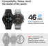 Spigen Samsung Galaxy Watch 4 Classic (46mm) GLAStR EZ Fit Tempered Glass Screen Protector