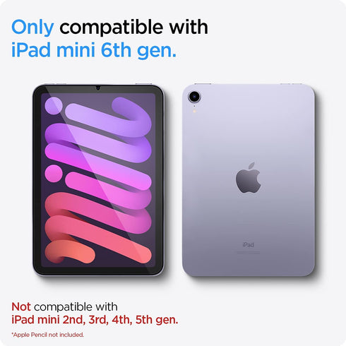 Spigen iPad Mini 6 (2021) Tempered Glass Screen Protector GLAStR EZ Fit (BOX DAMAGED)