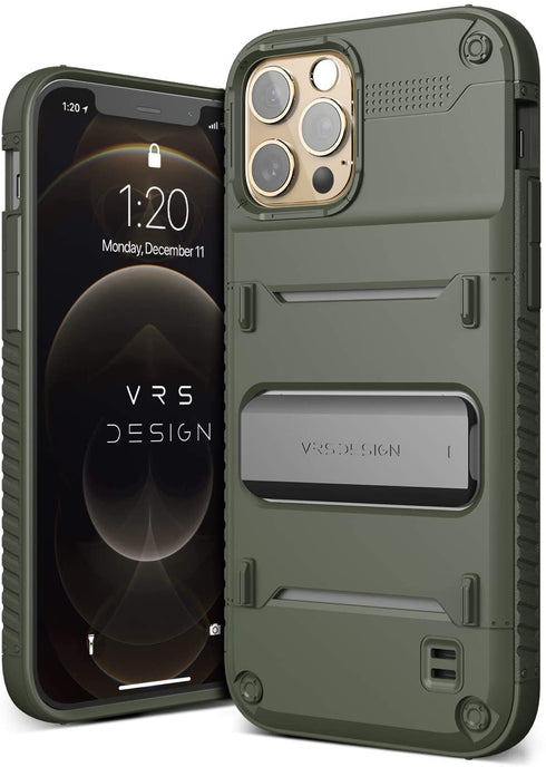 VRS Design iPhone 12 Pro and iPhone 12 Case Quick Stand