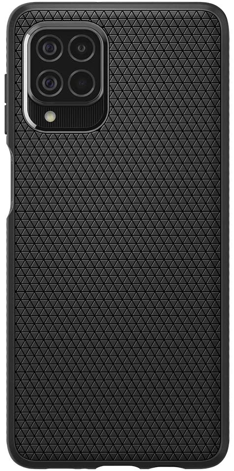 Spigen Galaxy M62 case cover Liquid Air - Matte Black