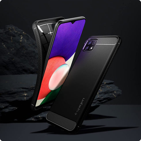 Spigen Samsung Galaxy A22 5G Case Rugged Armor