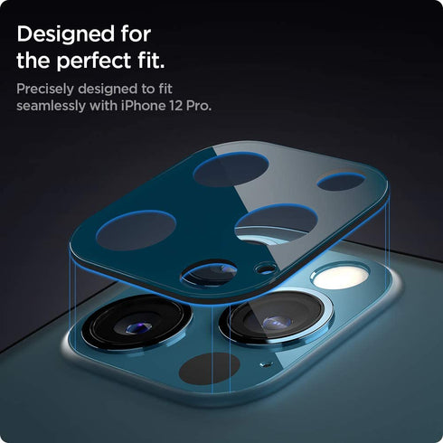Spigen iPhone 12 PRO Camera Lens Screen Protector GLAStR Optik