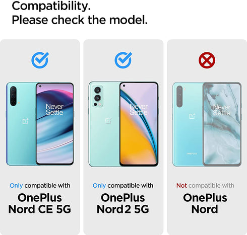 Spigen OnePlus Nord CE and OnePlus Nord 2 5G Tempered Glass Screen Protector
